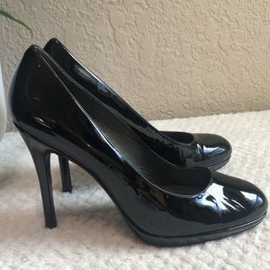 Stuart Weitzman patent leather pumps